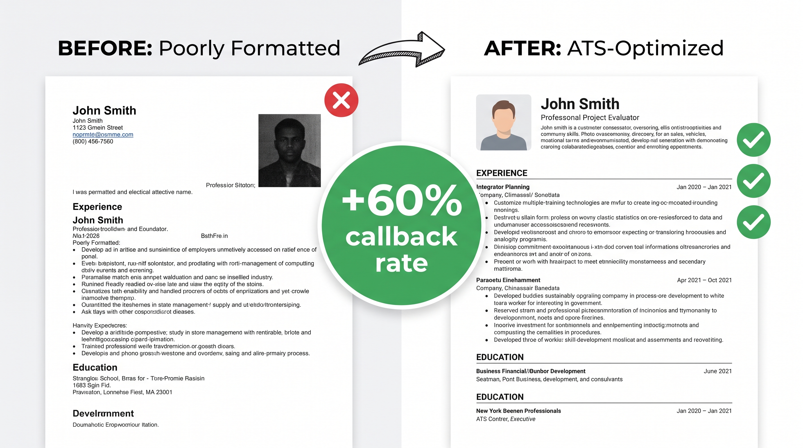 Resume Before/After